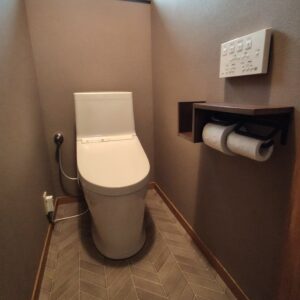 🏠トイレ🏠トイレ空間を一新 TOTOトイレリフォーム
