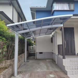 🏠千葉市🏠LIXILネスカRへカーポート交換 古くなったカーポートをリニューアル